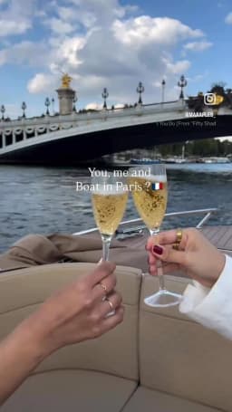 Private cruise in Paris 